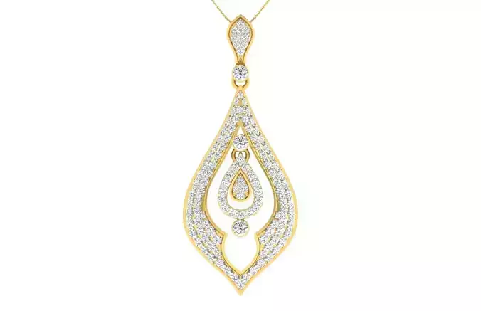 Women Pendants 3dm STL ONJ FBX Render Details