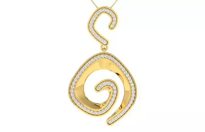 Women Pendants 3dm STL ONJ FBX Render Details