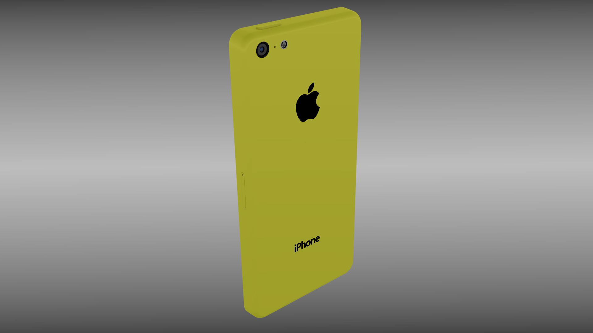 Iphone 5C 3D model_9