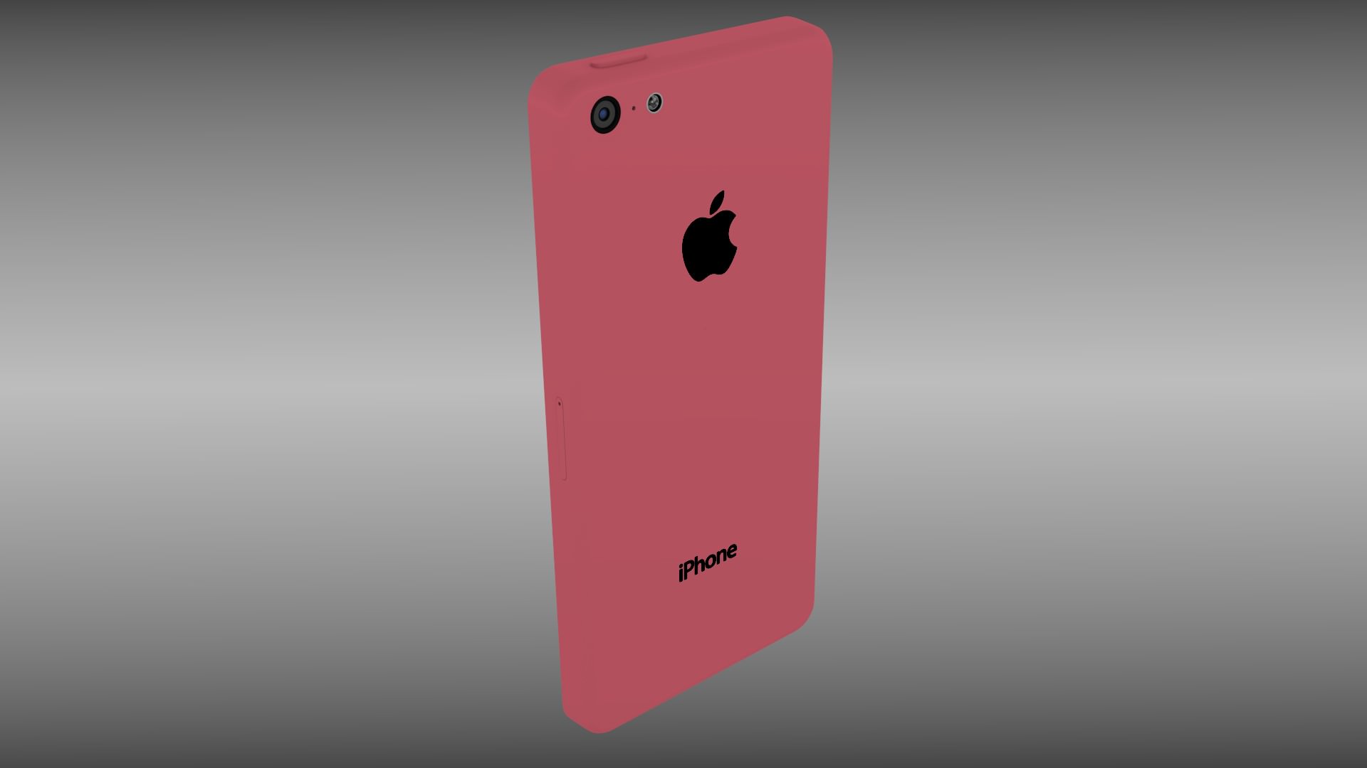 Iphone 5C 3D model_5