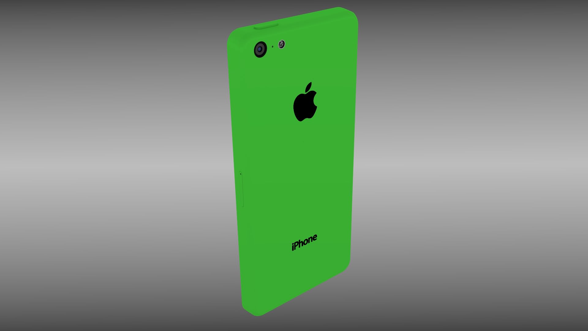 Iphone 5C 3D model_11