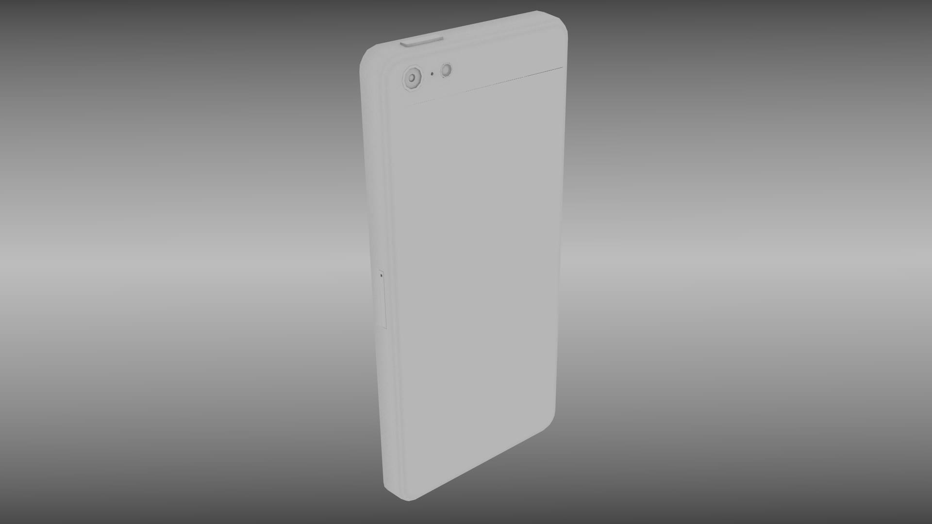 Iphone 5C 3D model_21