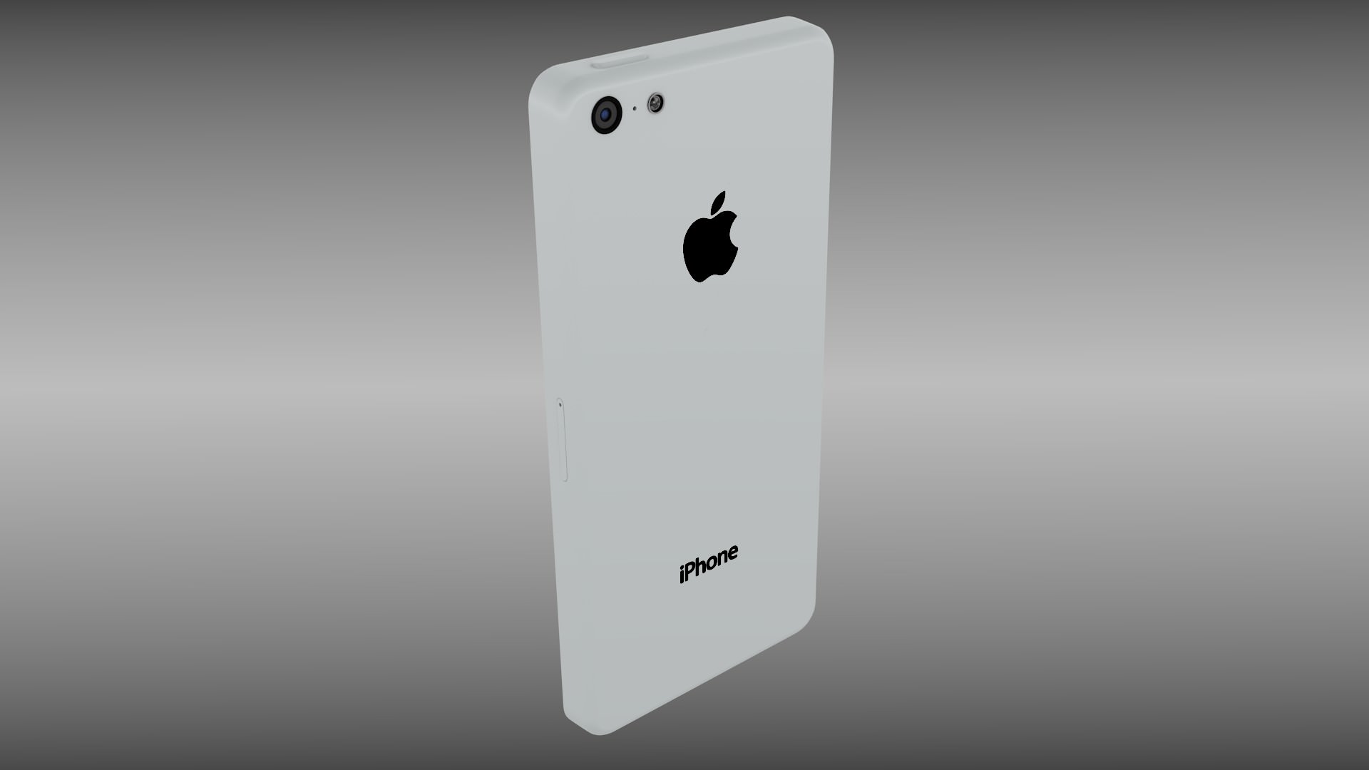 Iphone 5C 3D model_7