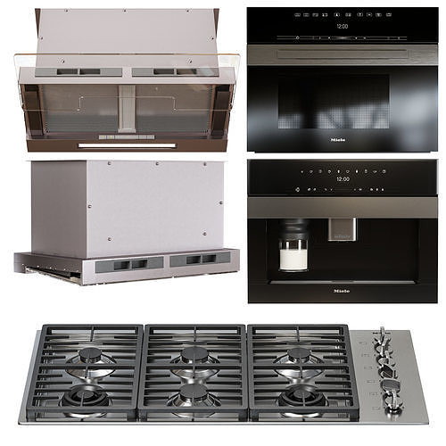 MIele Appliances set2 3D model