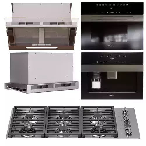 MIele Appliances set2 3D model