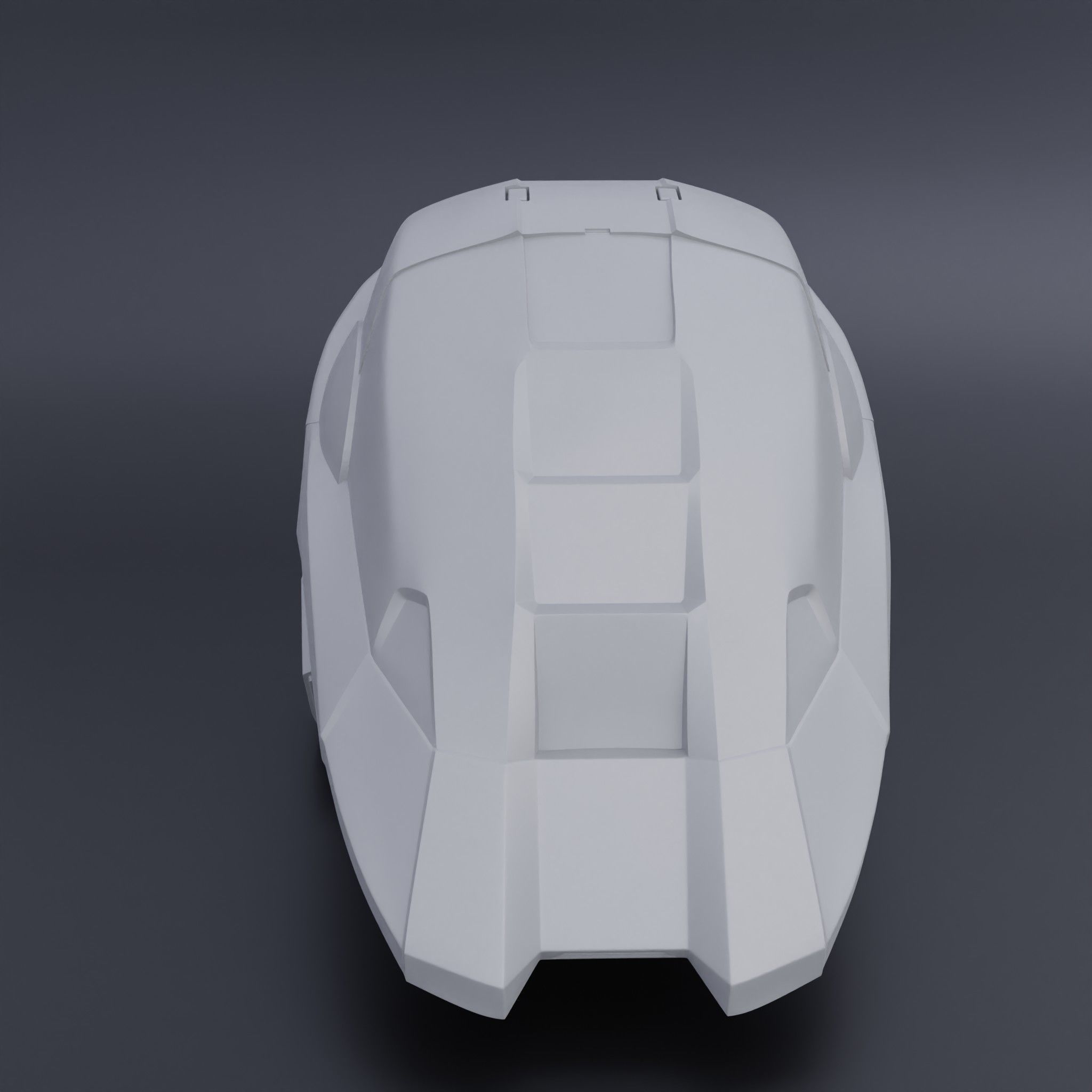 Master Chief Helmet Halo 3D print model_3