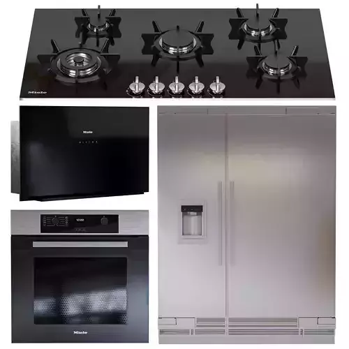 Miele Appliances Set1 3D model