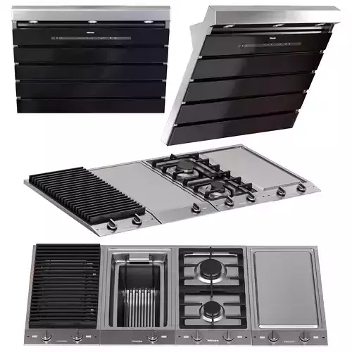 Miele Appliances Set4 3D model