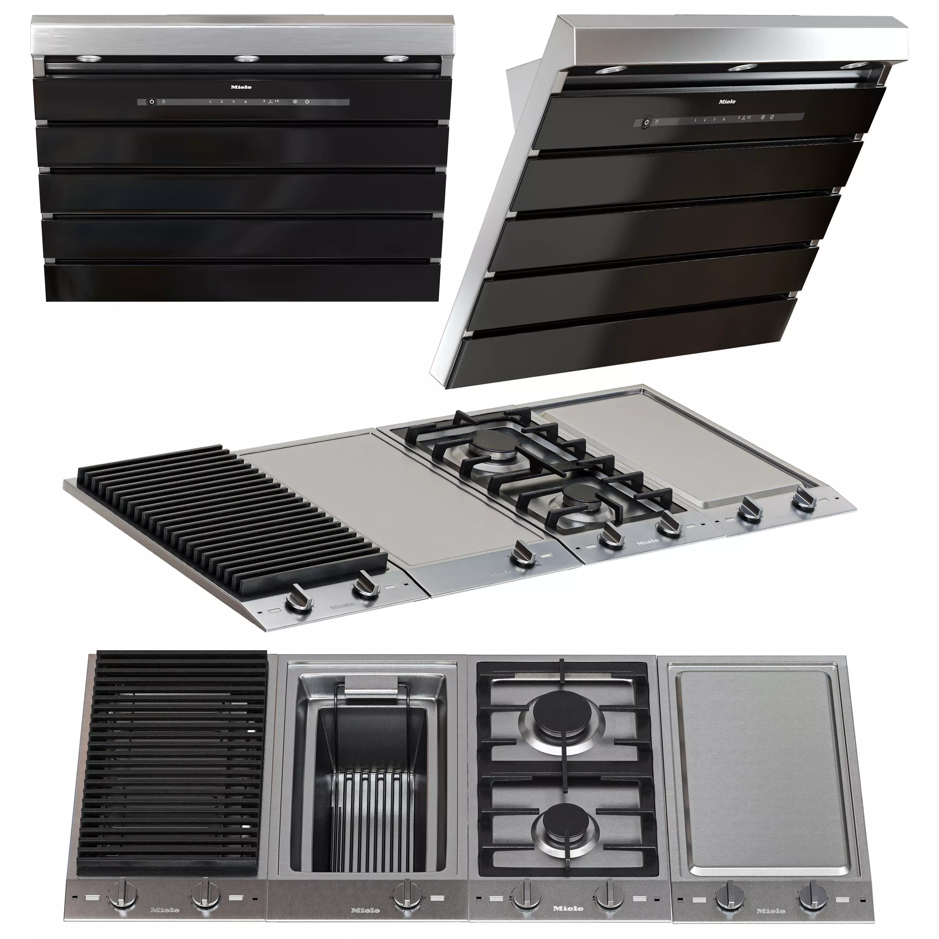 Miele Appliances Set4 3D model_0