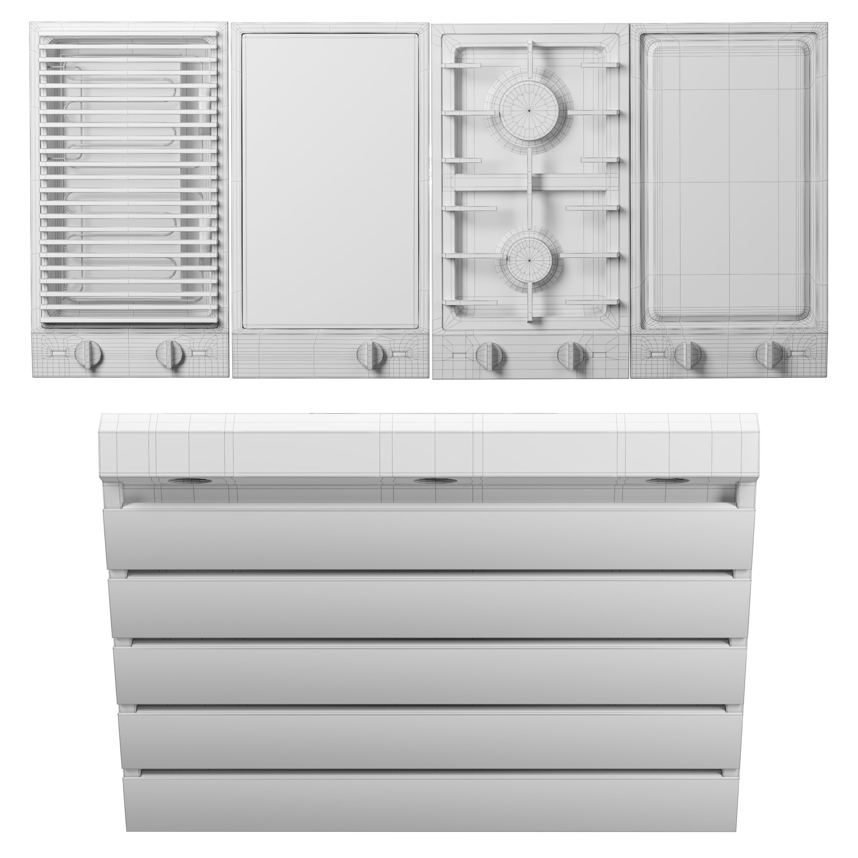 Miele Appliances Set4 3D model_3