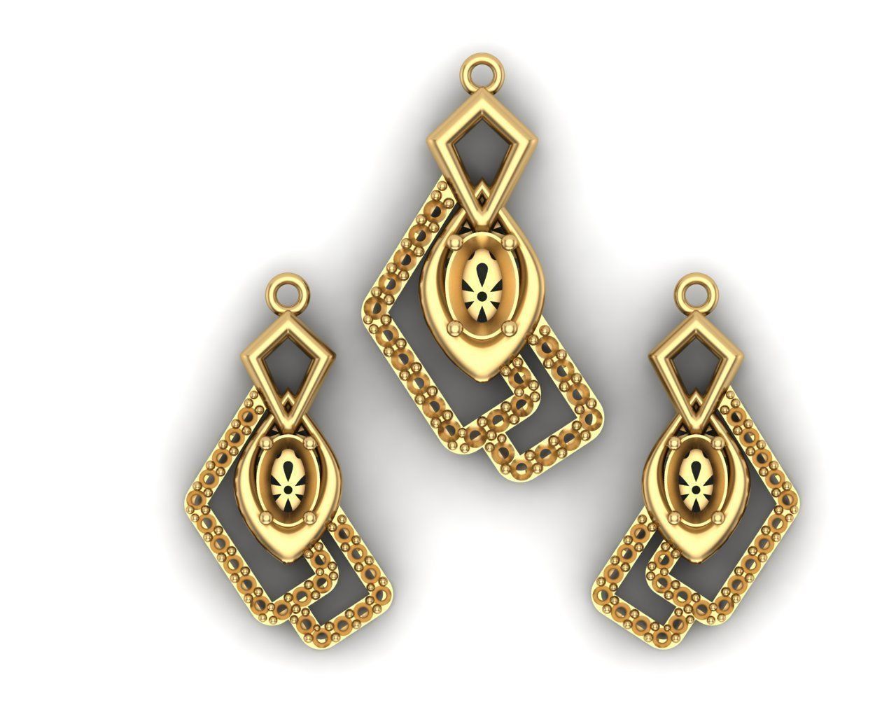 Half set 0052 3D print model_2