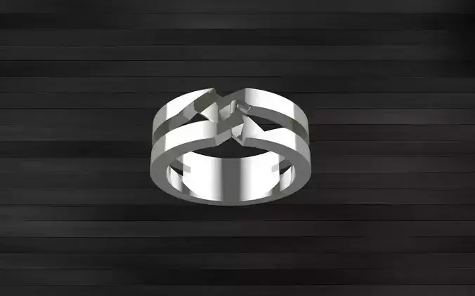 lms15 guccia model wedding ring unisex