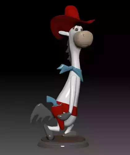 Quick Draw McGraw 3D print model