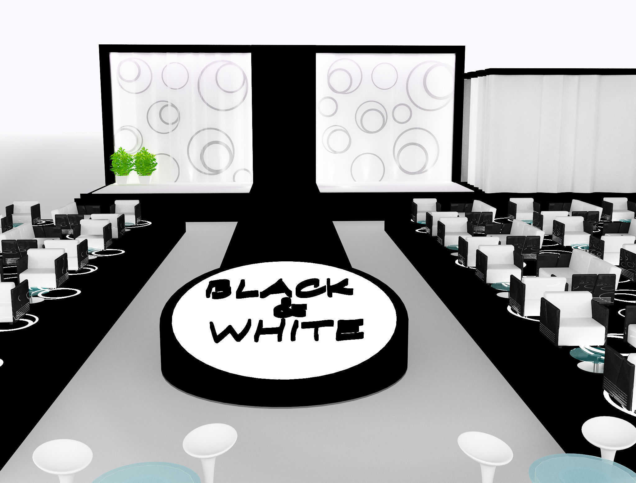 Event Exhibition Setup show presentation display a79 3D model_10