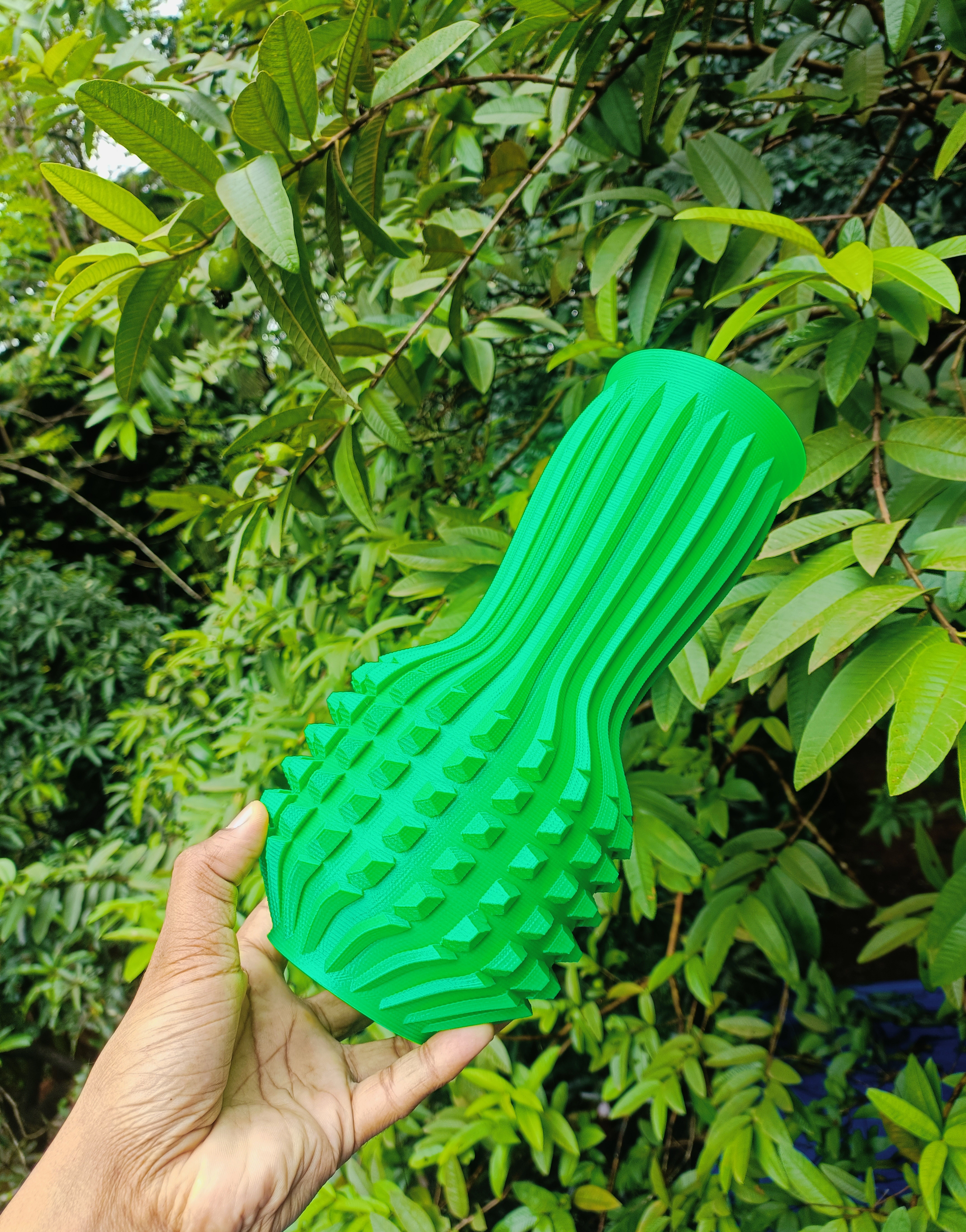 Futuristic Vase V010 3D print model_1