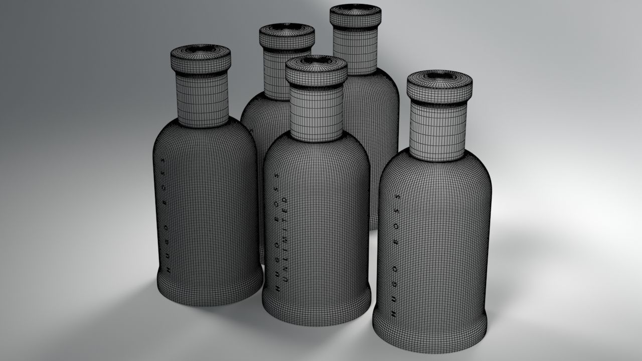 Hugo Boss - Eau de Toilette - Aftershave 3D model_6