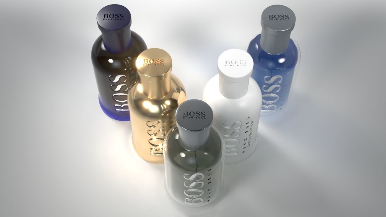 Hugo Boss - Eau de Toilette - Aftershave 3D model_3