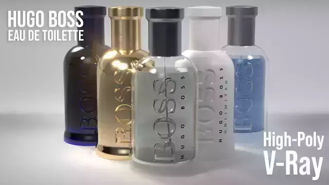 Hugo Boss - Eau de Toilette - Aftershave 3D model