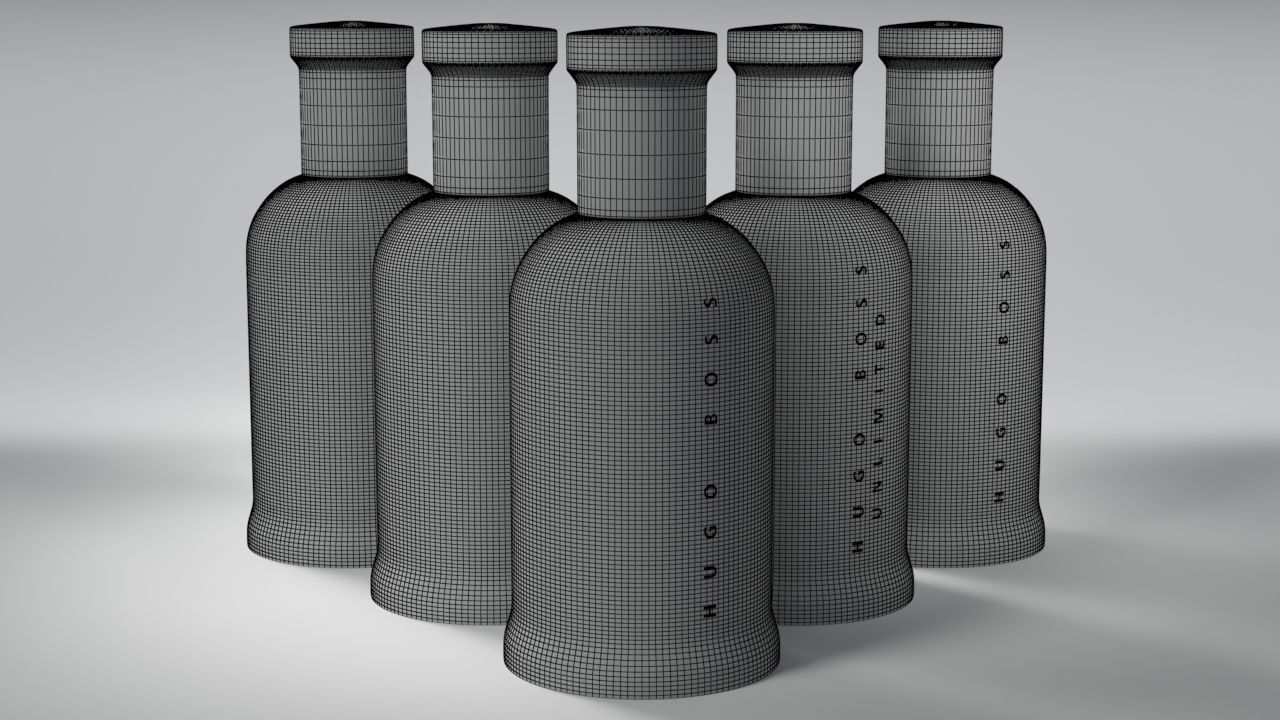 Hugo Boss - Eau de Toilette - Aftershave 3D model_2