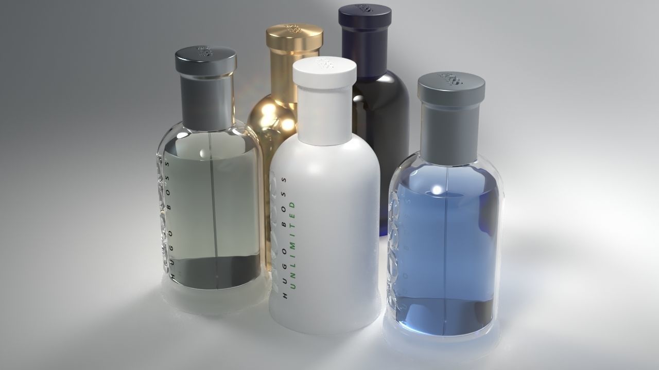 Hugo Boss - Eau de Toilette - Aftershave 3D model_5
