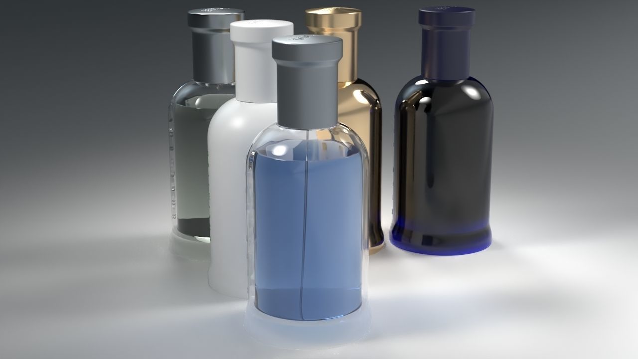 Hugo Boss - Eau de Toilette - Aftershave 3D model_21