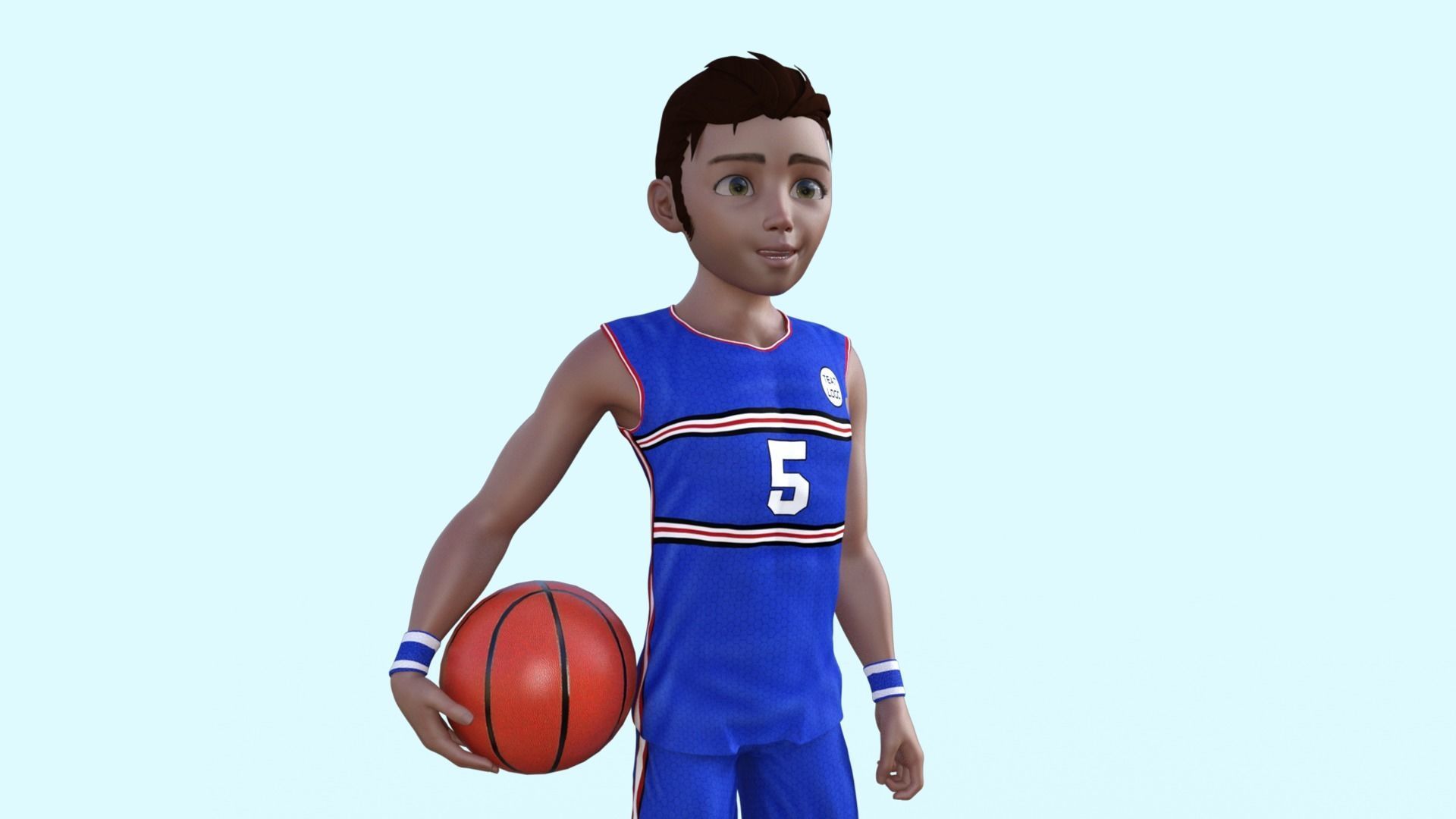 3D Basketball Player 3D model_10