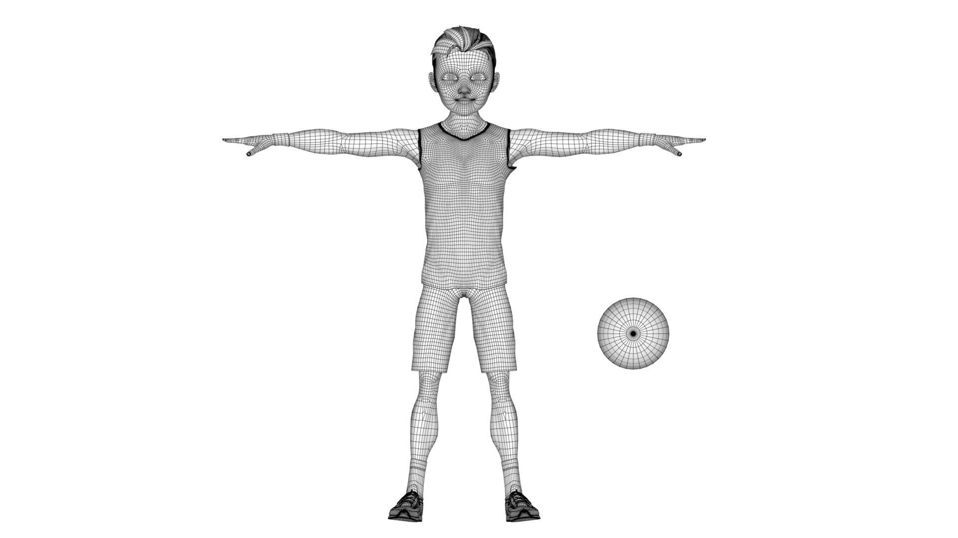 3D Basketball Player 3D model_18