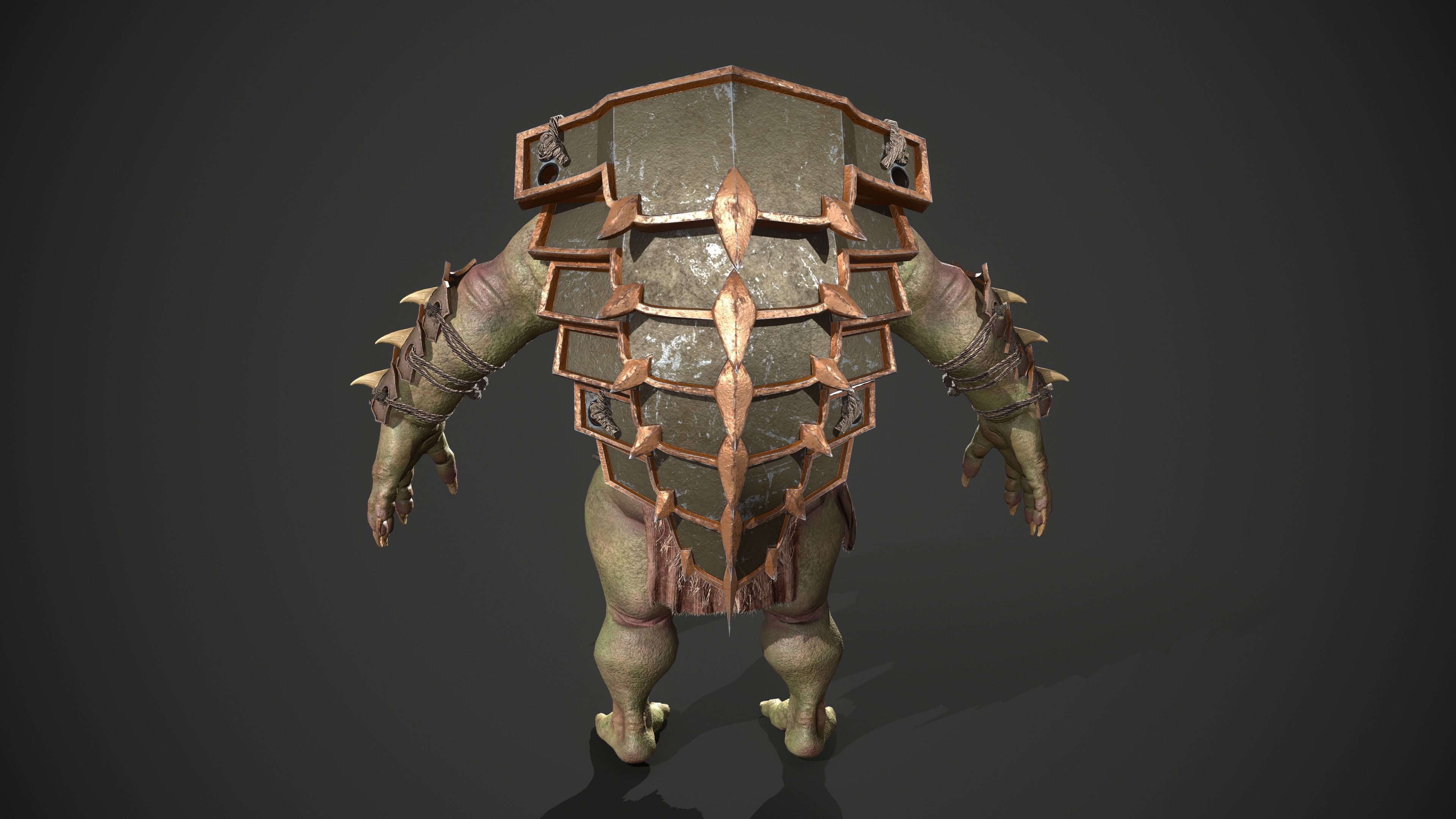 Ogre Turtle Pack 3D Model Collection_10