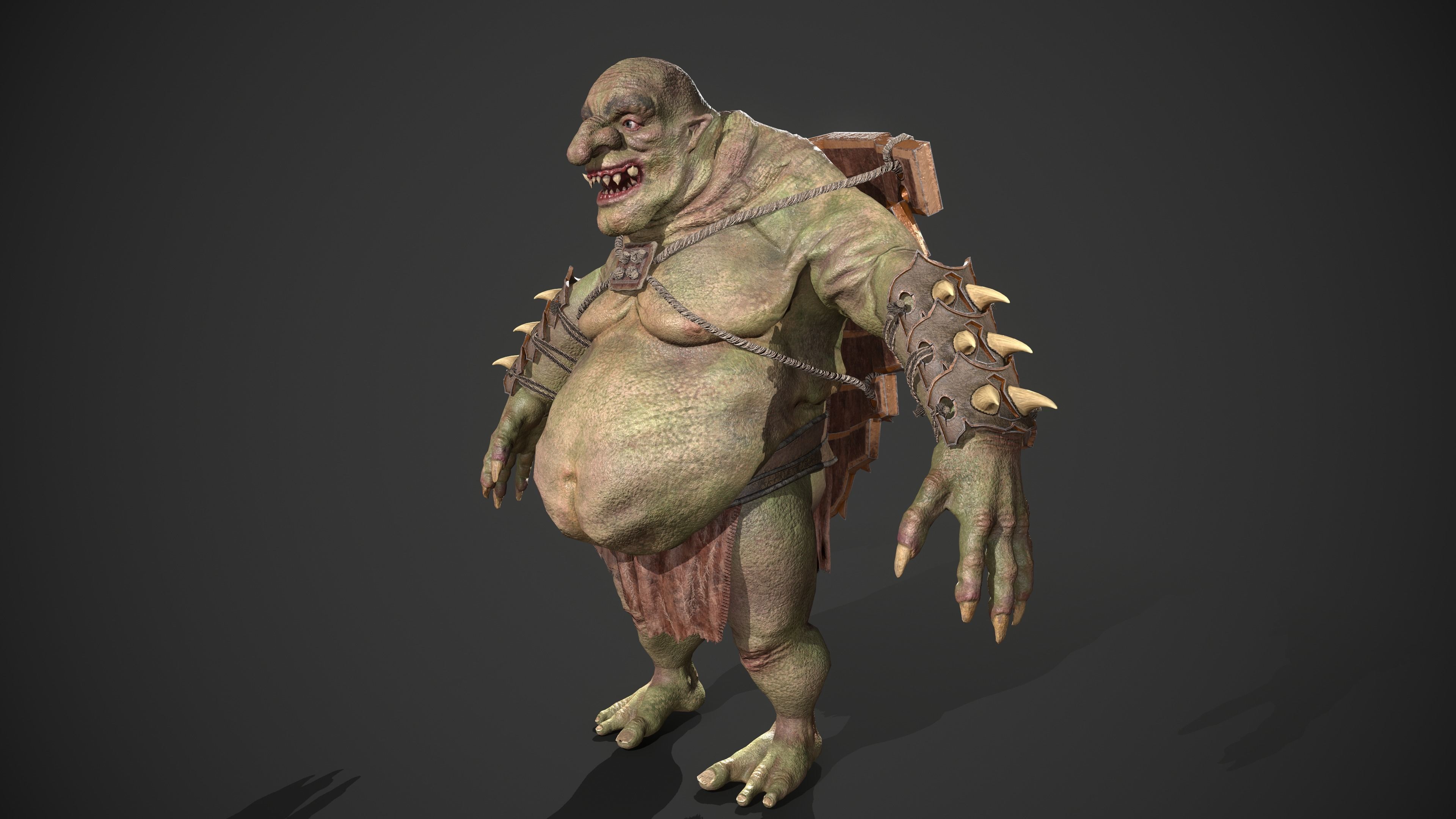 Ogre Turtle Pack 3D Model Collection_9