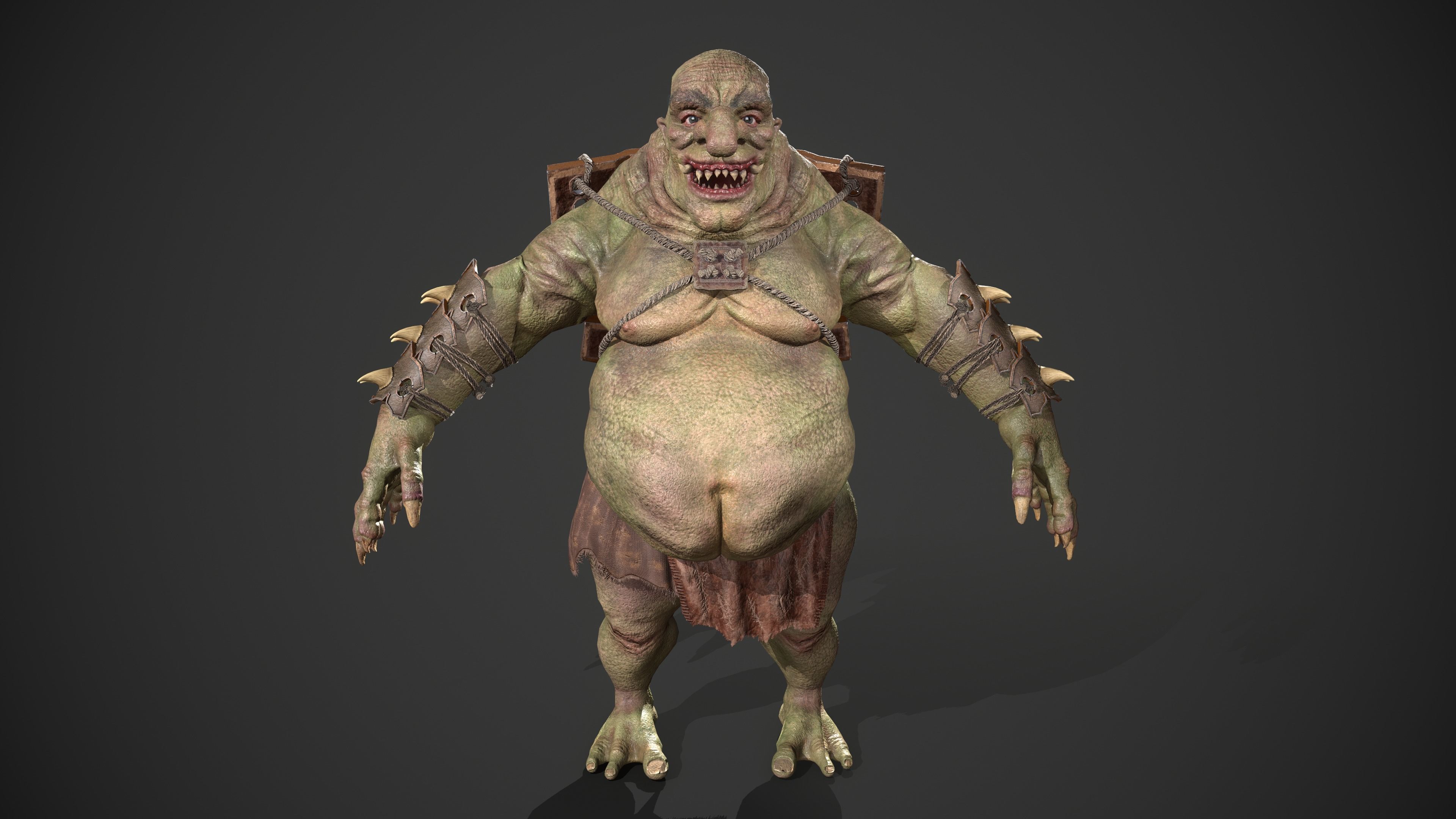 Ogre Turtle Pack 3D Model Collection_5