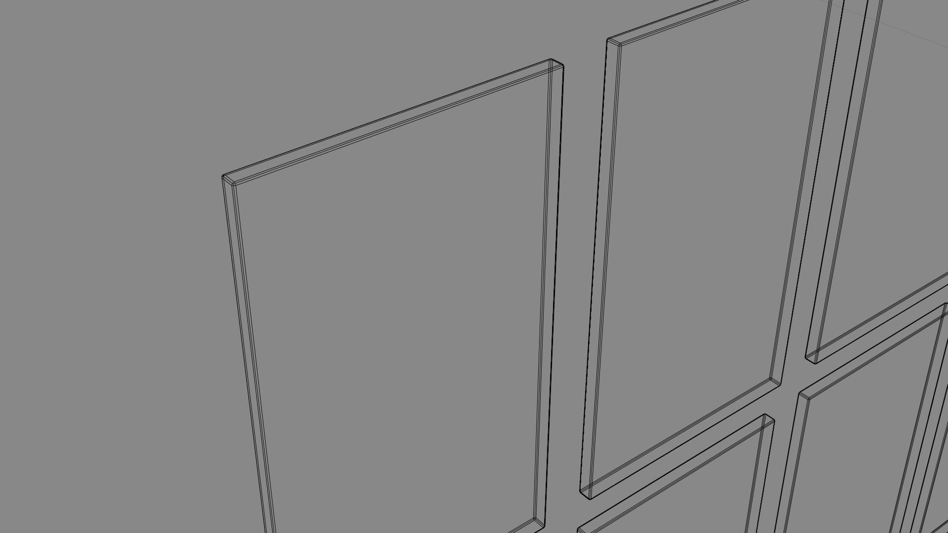 Lightbox with Lamps 3D model_15