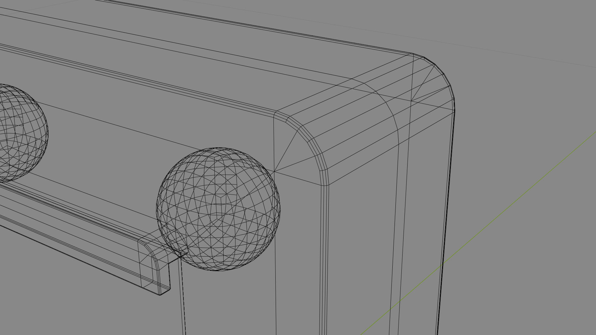 Lightbox with Lamps 3D model_14