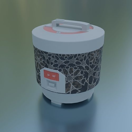 Rice Cooker 3D model