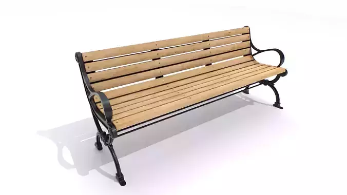Wooden Bench 5