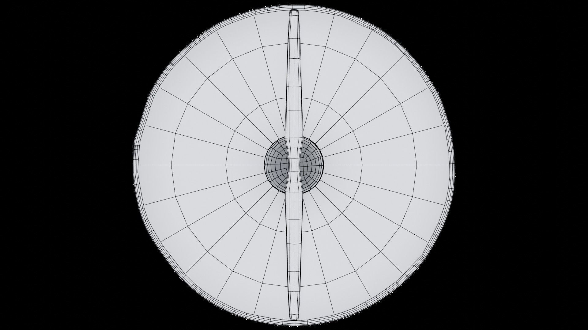 3D Viking shield Game Ready model Low-poly 3D model_8