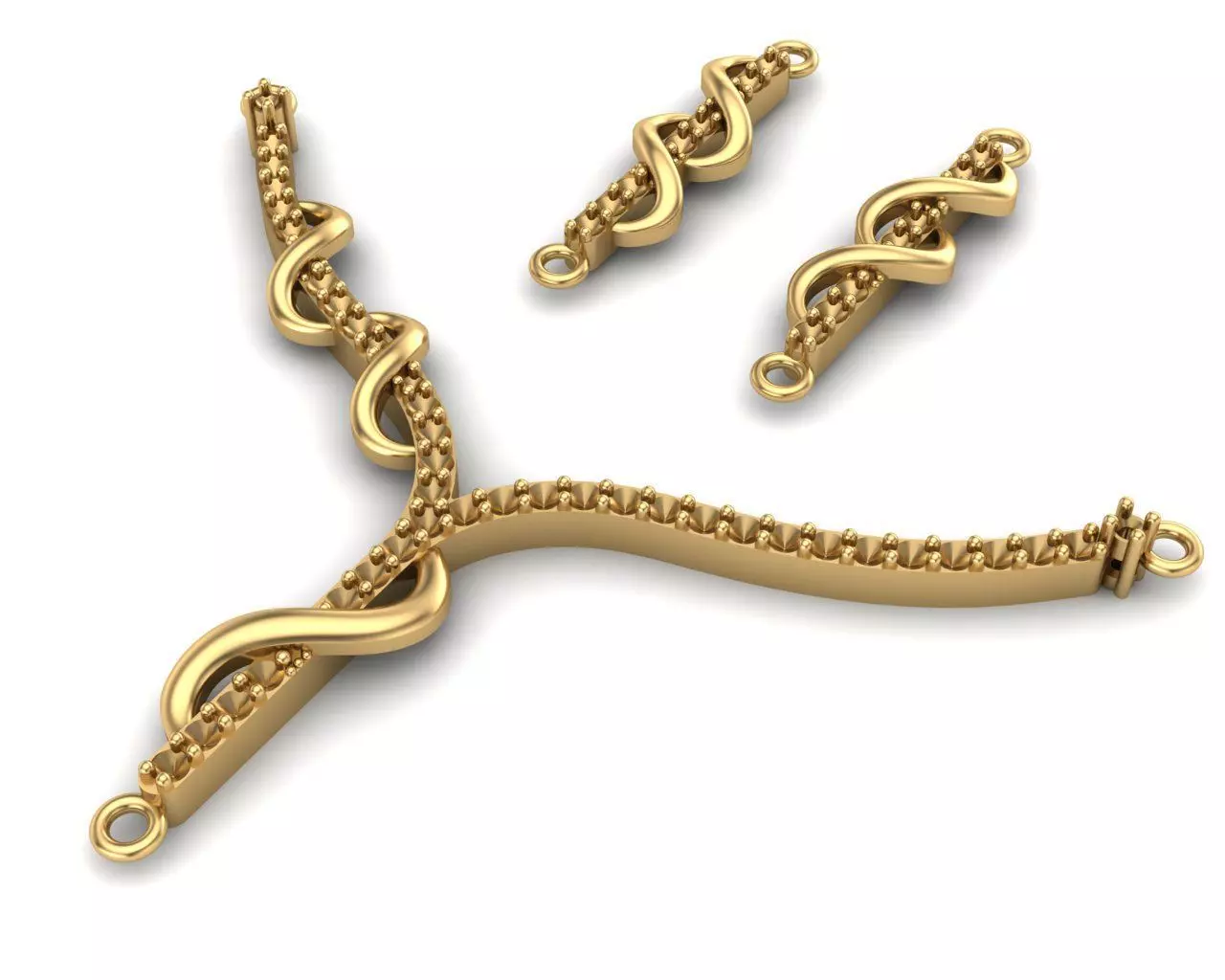 Half set 0058 3D print model_0