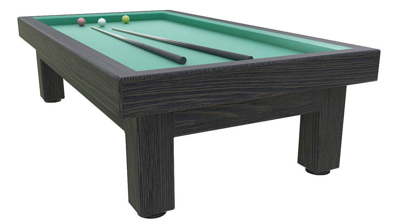 Billiard table 3D model_5
