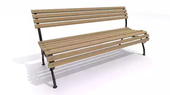 Wooden Bench 6