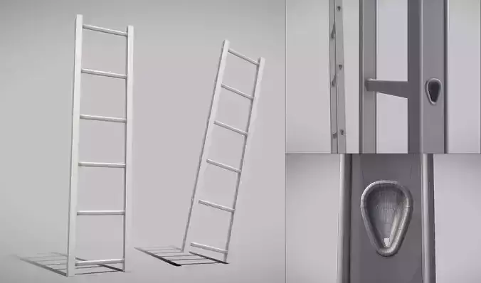 Rung Ladder with 6 Rungs