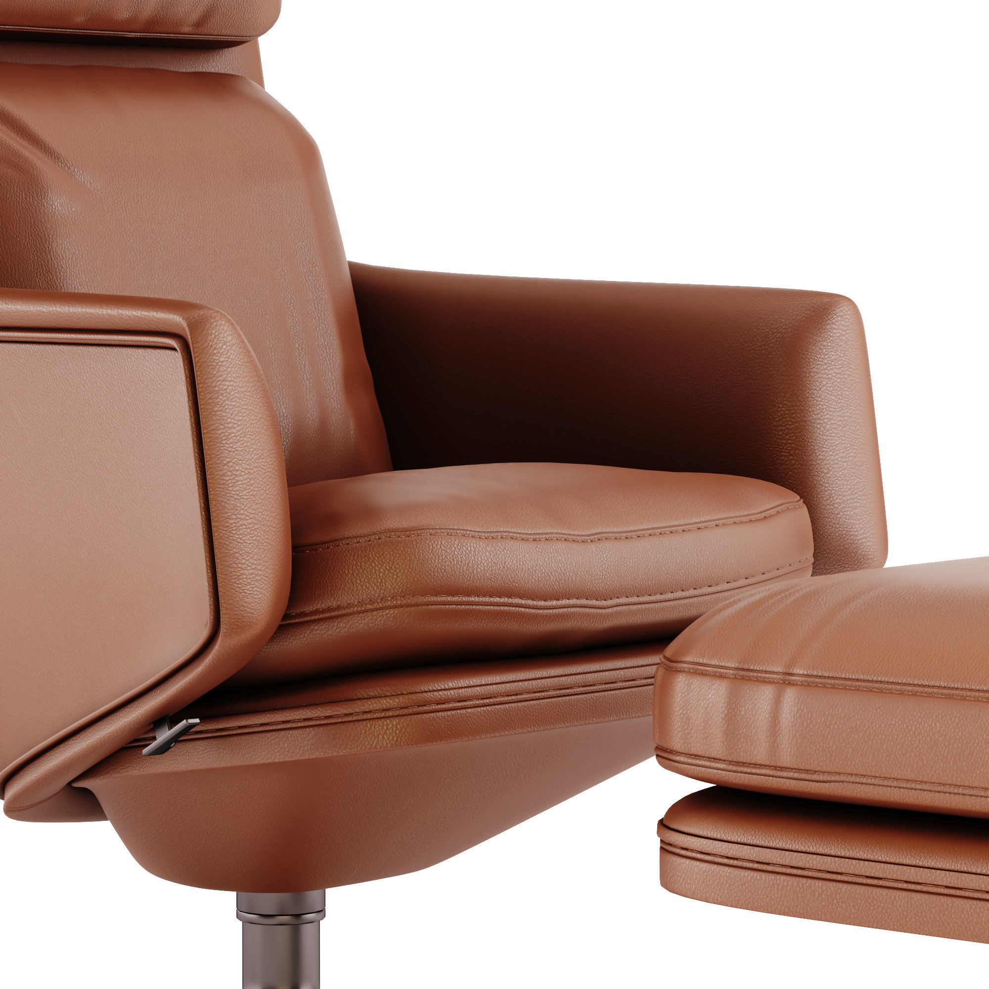 Armchair Vitra GRAND RELAX 3D model_6
