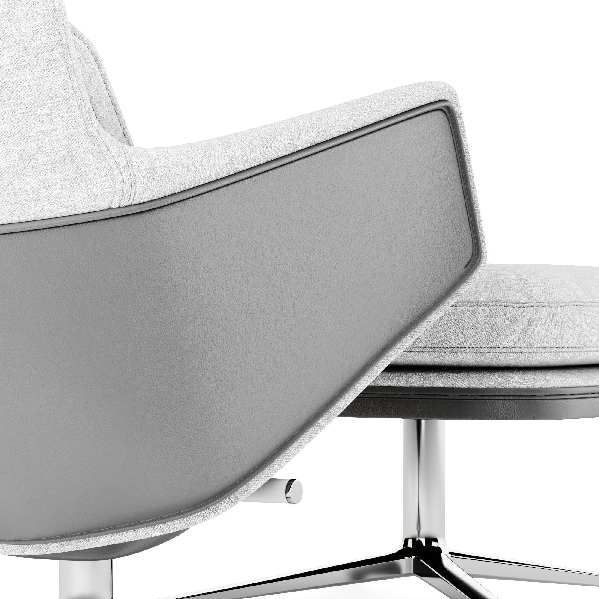 Armchair Vitra GRAND RELAX 3D model_7
