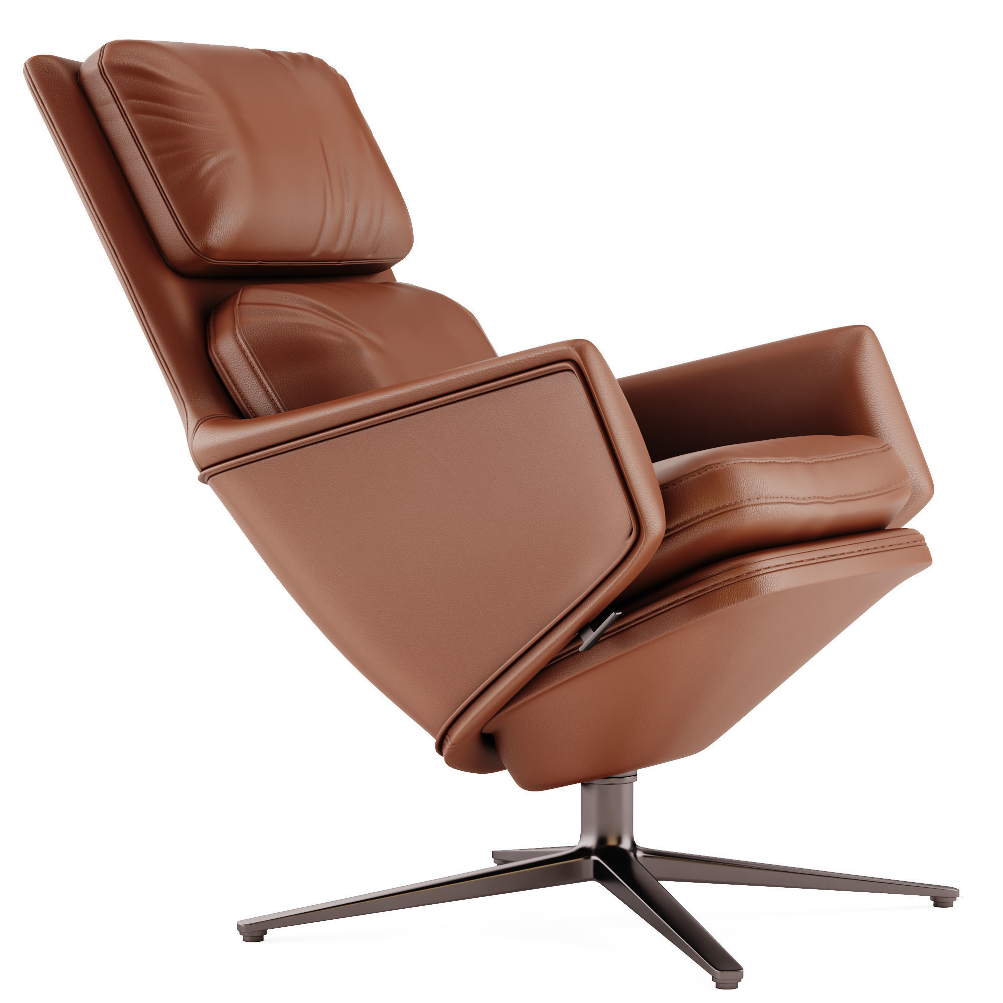 Armchair Vitra GRAND RELAX 3D model_2