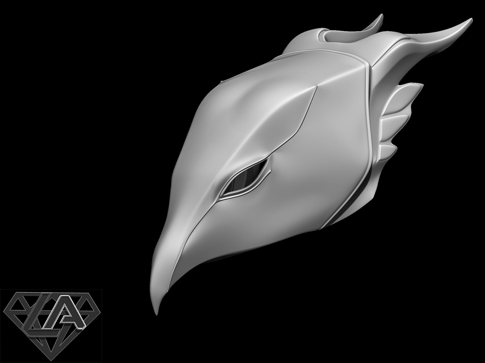 Falcon helmet 3D print model_6