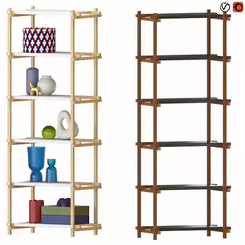 HAY WOODY SHELVING COLUMN HIGH