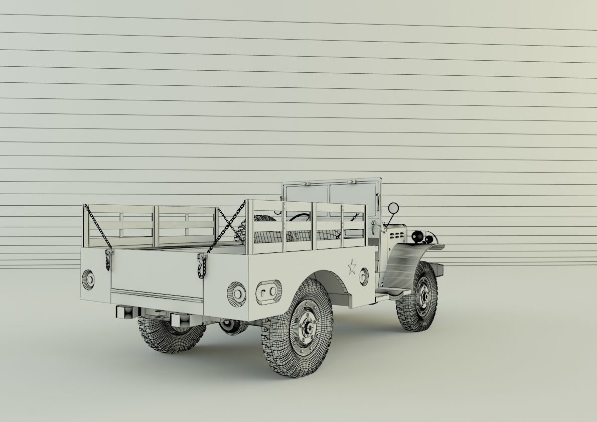 Dodge WC 51 3D model_20