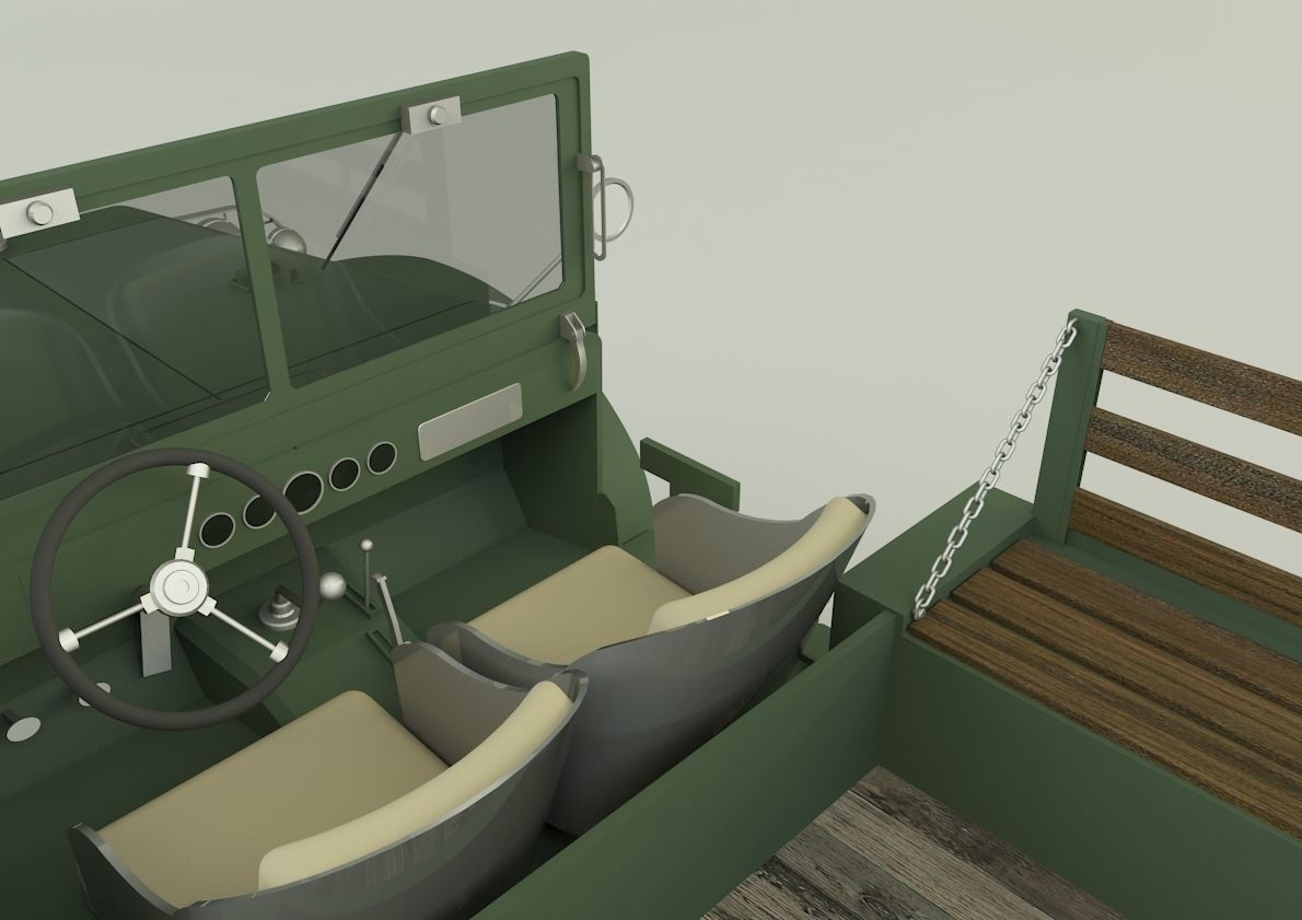 Dodge WC 51 3D model_13