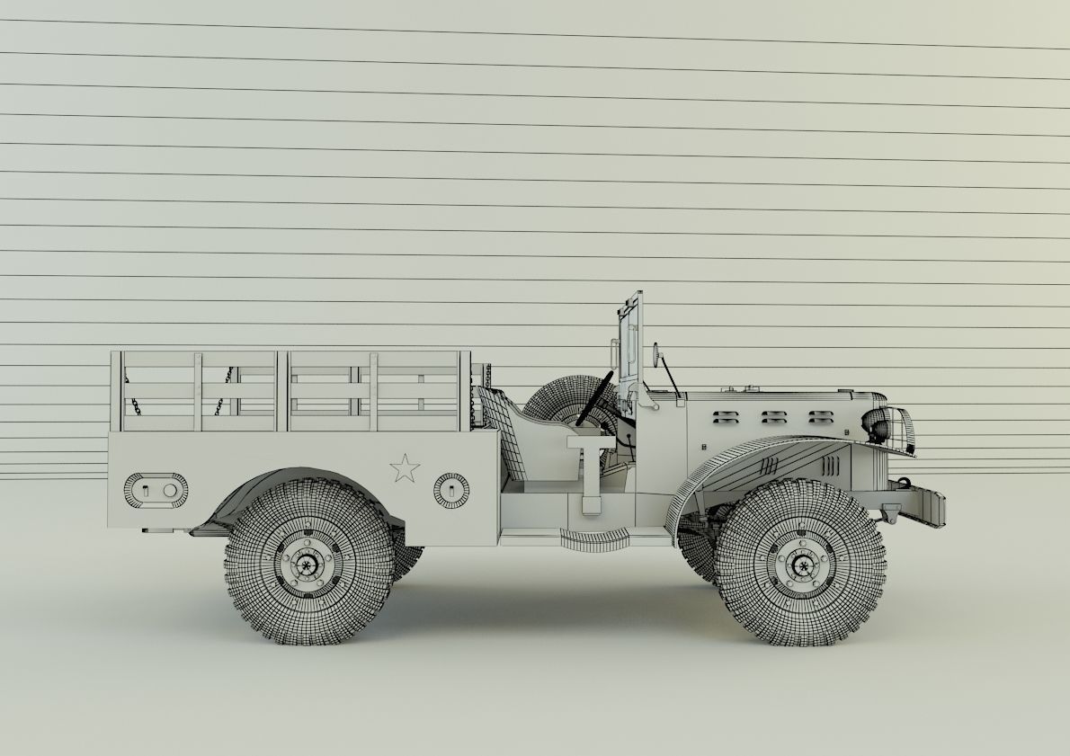 Dodge WC 51 3D model_21