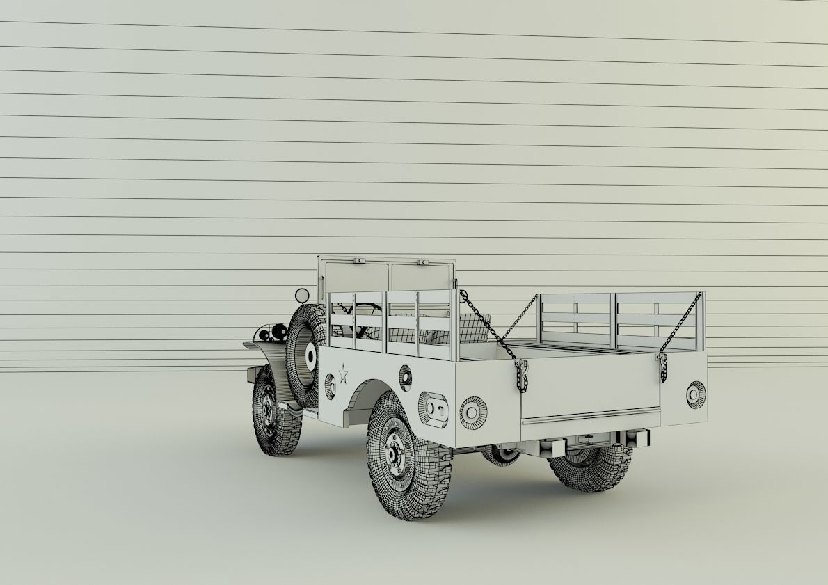 Dodge WC 51 3D model_19
