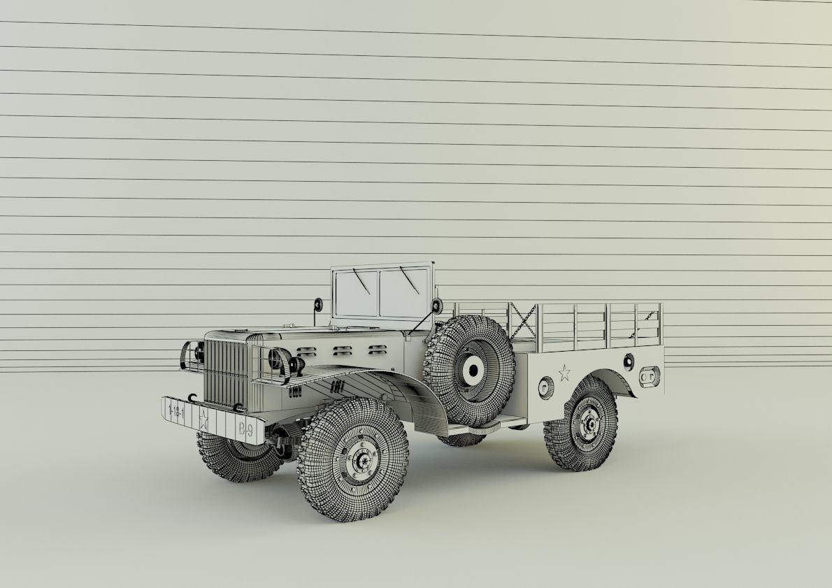 Dodge WC 51 3D model_17