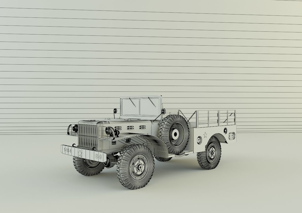Dodge WC 51 3D model_15